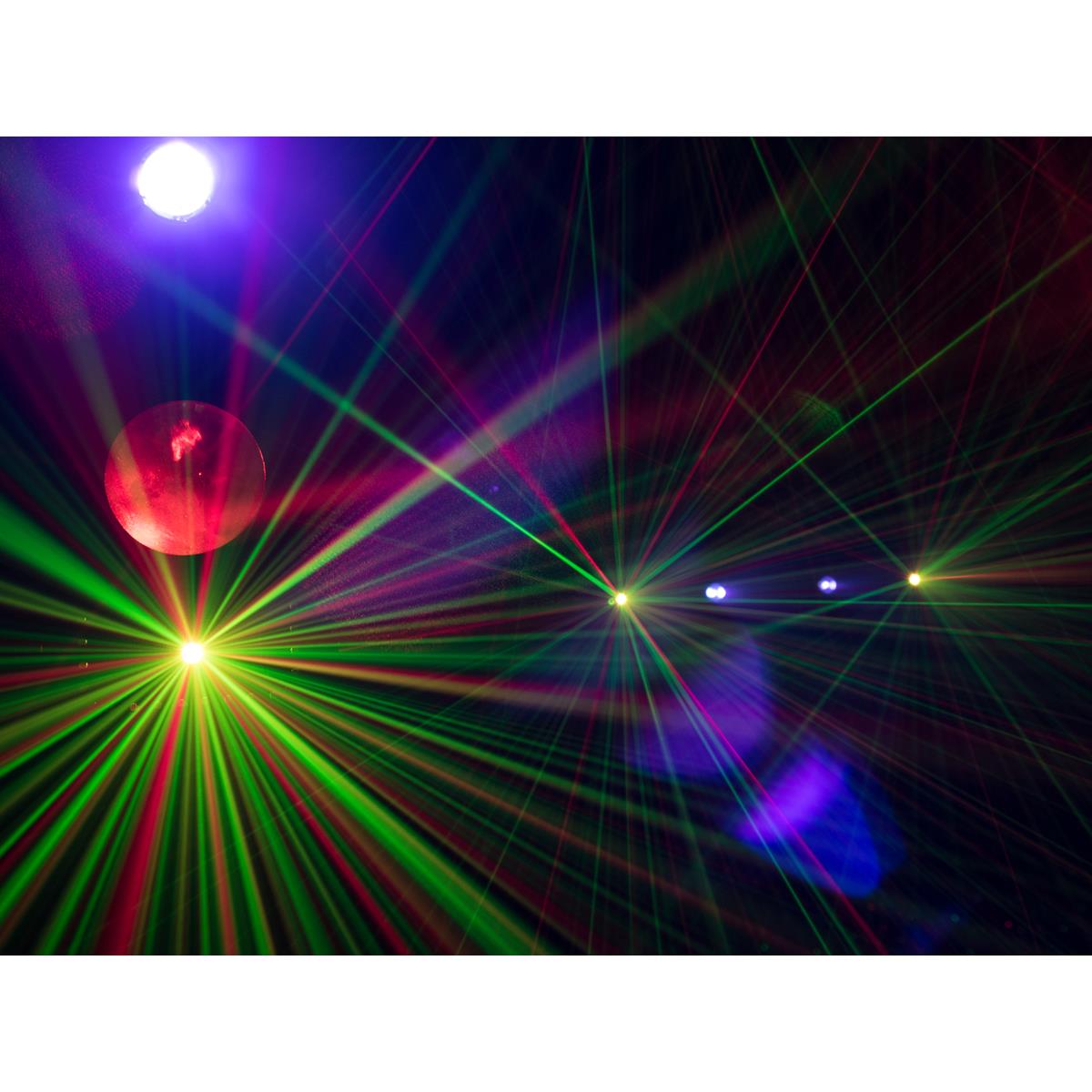 LED Multi FX Laser Bar - Die komplette Lichtshow für Deine Party