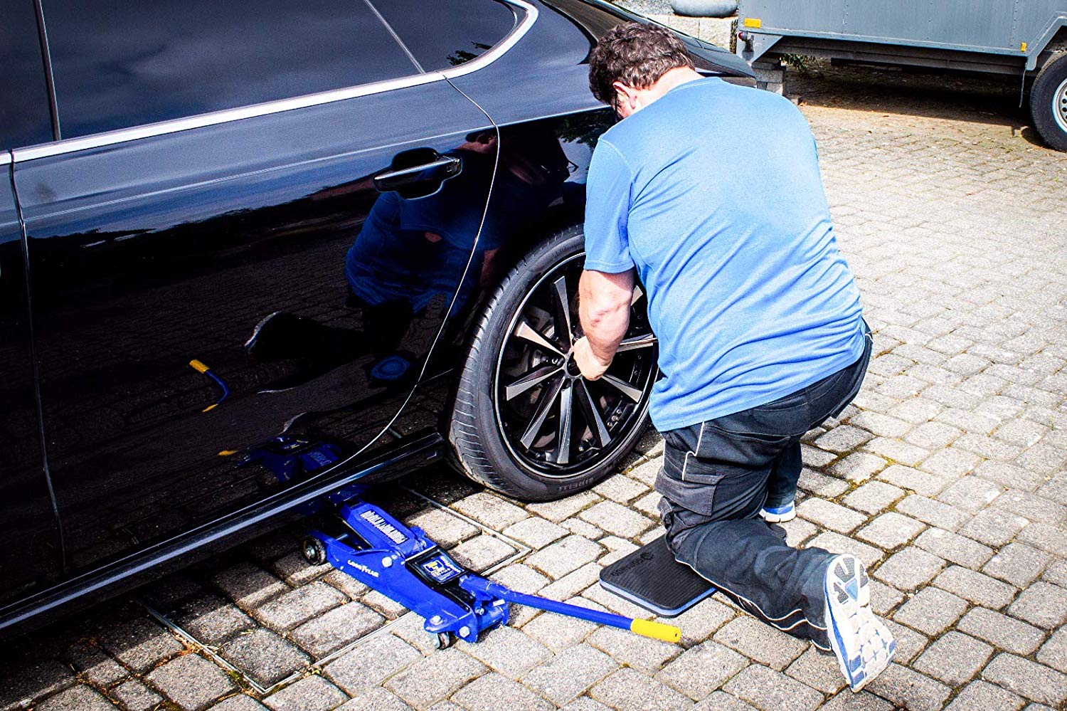 GORANDO® Premium EVA Kniekissen - 44x22cm - für Garten, Haus, Werkstatt - Kniepad - grün - 10er set GORANDO® Premium EVA Kniekissen - 44x22cm - für Garten, Haus, Werkstatt - Kniepad - grün - 10er set