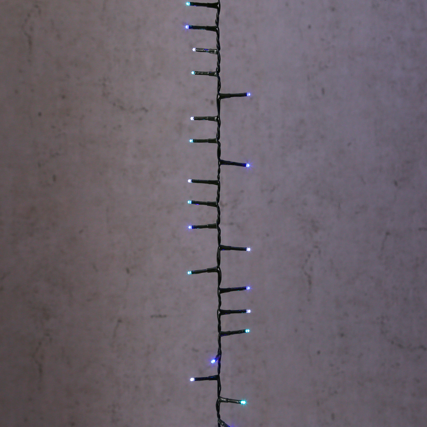 LED Lichterkette Compact Twinkle - 750 blau-/grün-/weiße LED - L: 16m - 8 Funktionen - Timer - Trafo