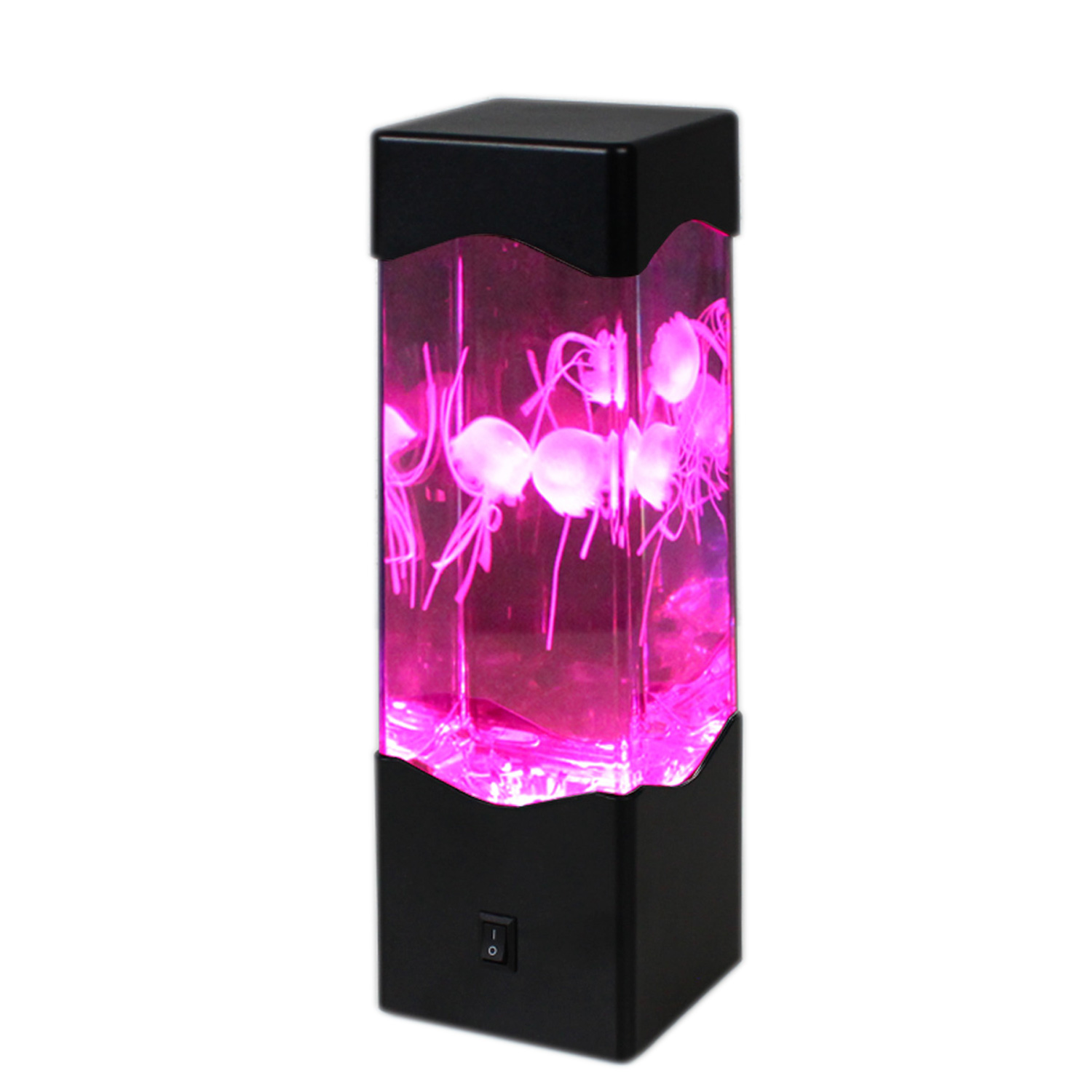 Jellyfish Lampe bunt - Dekoleuchte - USB + Batteriebetrieb (3 x schwimmende Quallen) - RGB Jellyfish Lampe bunt - Dekoleuchte - USB + Batteriebetrieb (3 x schwimmende Quallen) - RGB