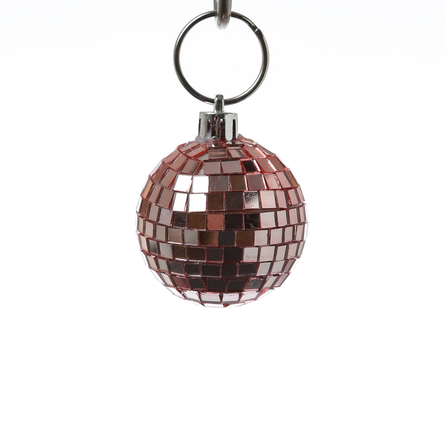 Christbaumschmuck Discokugel - Spiegelkugel - Weihnachtskugel - 5x5mm Spiegel - D: 5cm - kupfer Christbaumschmuck Discokugel - Spiegelkugel - Weihnachtskugel - 5x5mm Spiegel - D: 5cm - kupfer
