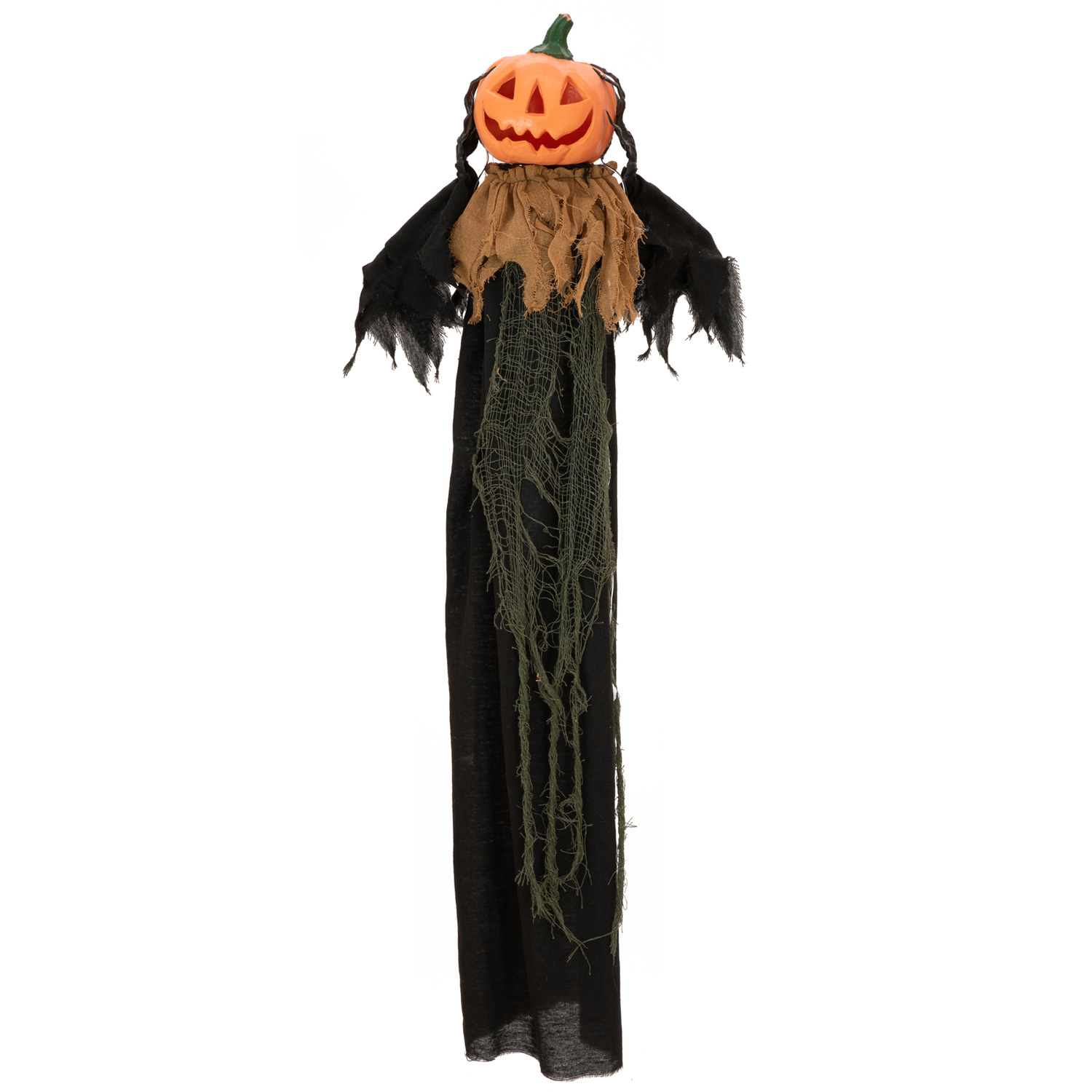 Halloween Figur Kürbiskopf, animiert 115cm Halloween Figur Kürbiskopf, animiert 115cm