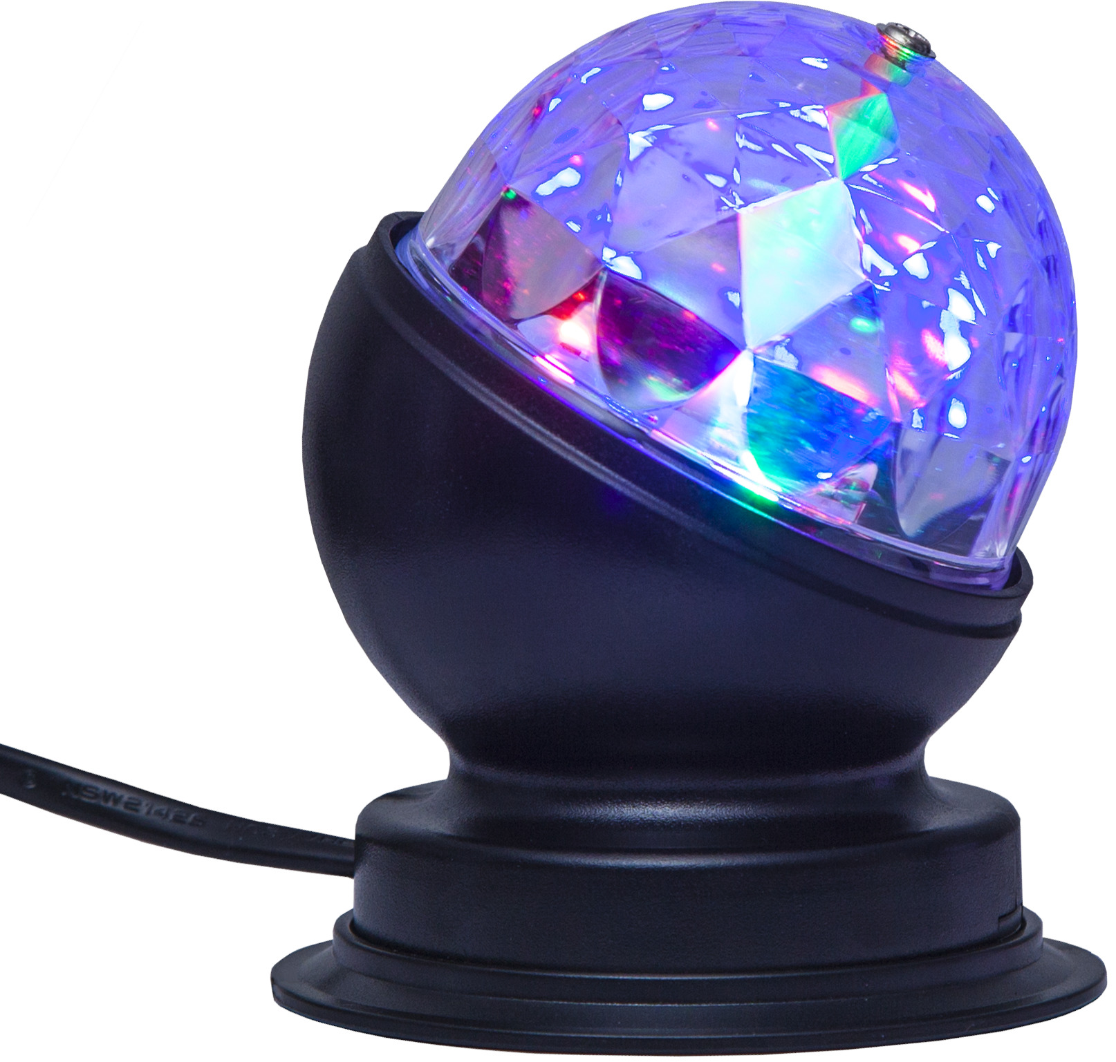 Partylampe - Discolampe - Lichteffekt - bunte Punkte an Decke und Wand - farbiger LED Lichteffekt mit Motor Partylampe - Discolampe - Lichteffekt - bunte Punkte an Decke und Wand - farbiger LED Lichteffekt mit Motor