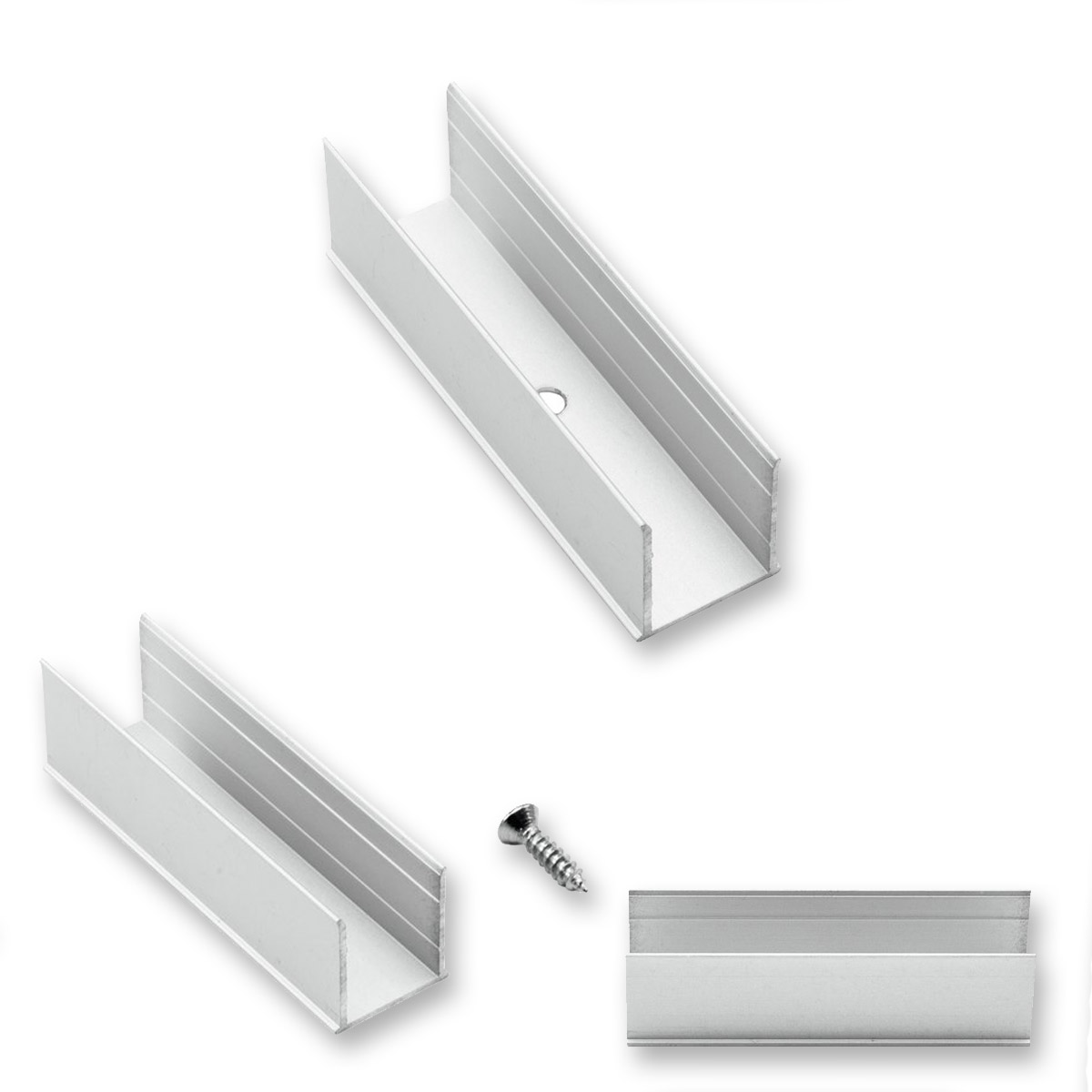 Aluminiumkanal 5cm - LED NEON FLEX 230V SLIM - zum Montage - 1,5x1,5cm Aluminiumkanal 5cm - LED NEON FLEX 230V SLIM - zum Montage - 1,5x1,5cm