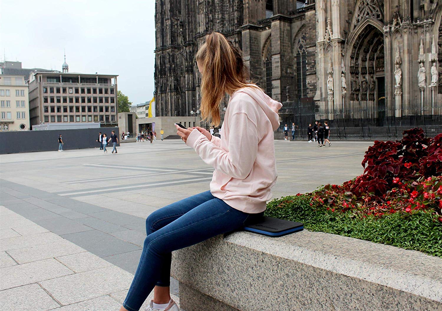 GORANDO® Premium EVA Kniekissen - 44x22cm - für Garten, Haus, Werkstatt - Kniepad - rot - 2er set GORANDO® Premium EVA Kniekissen - 44x22cm - für Garten, Haus, Werkstatt - Kniepad - rot - 2er set