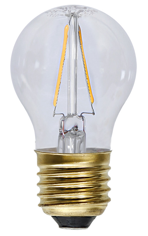 LED Leuchtmittel FILA GLOW - G45 - E27 - 1,5W - warmweiss 2100K - 120lm - klar LED Leuchtmittel FILA GLOW - G45 - E27 - 1,5W - warmweiss 2100K - 120lm - klar