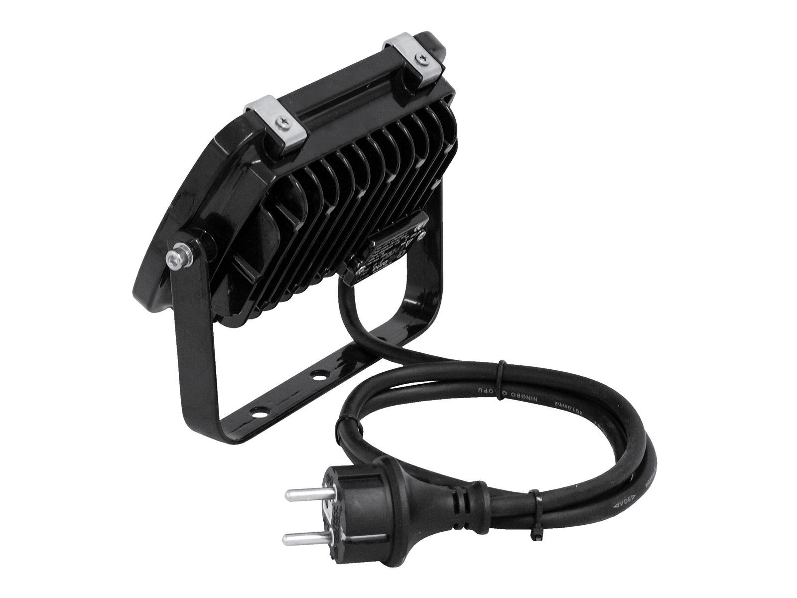 EUROLITE LED IP FL-8 | 30° | 8x1W | IP56 | kaltweiss 6400K - Fassandenstrahler - Flutlicht - Baumstrahler - Scheinwerfer