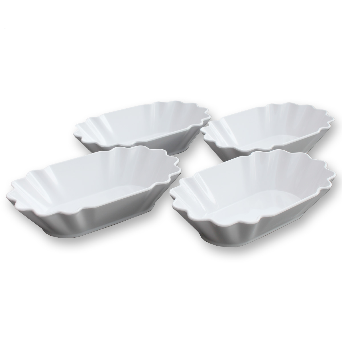 4 x Pommesschale Mehrweg - bruchsicheres Melamin 16,5x9,8x4cm - spülmaschinenfest 4 x Pommesschale Mehrweg - bruchsicheres Melamin 16,5x9,8x4cm - spülmaschinenfest