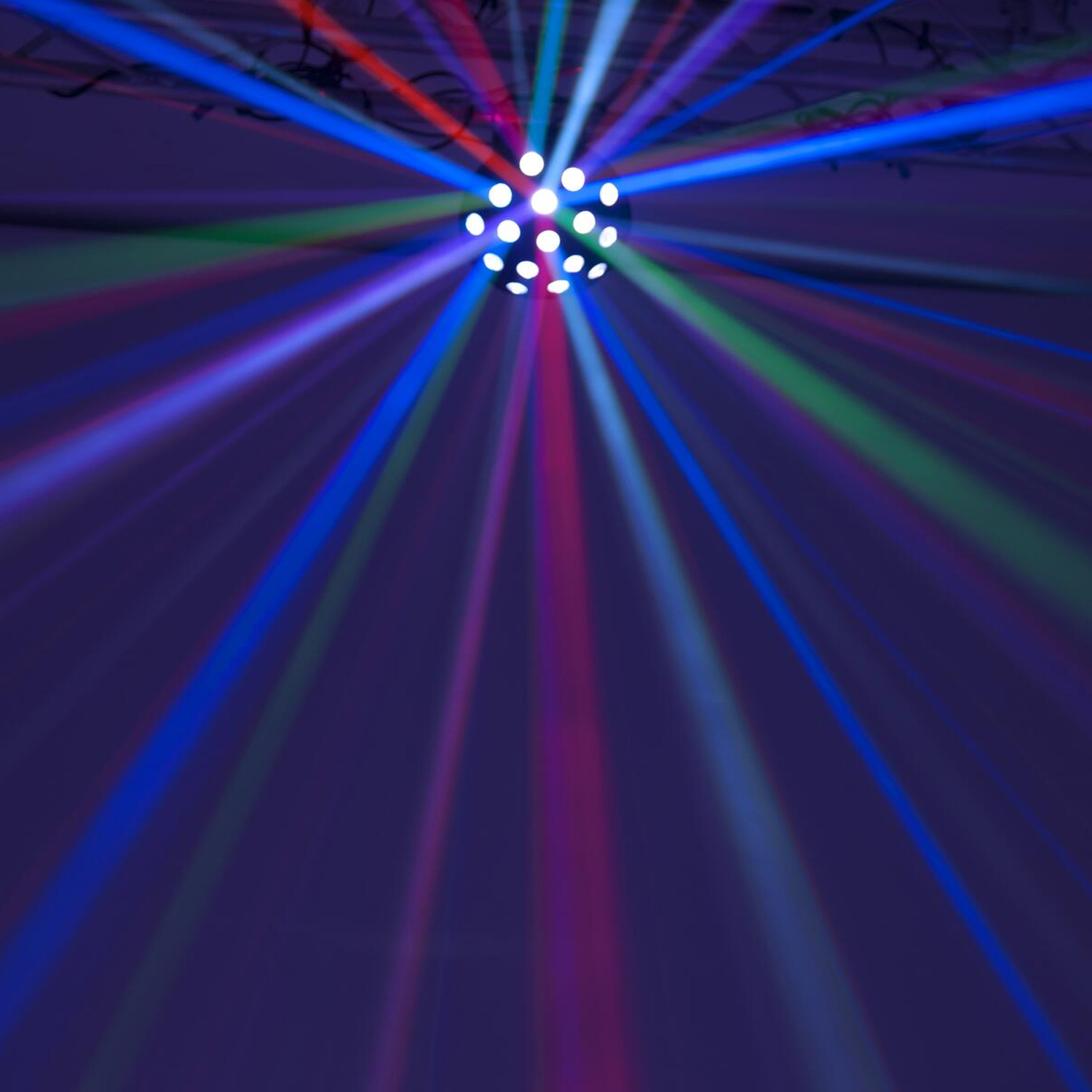 LED Strahleneffekt Z-1000 - raumfüllender Pilzkopf-Effekt - Auto DMX Musik - 6-farb LEDs LED Strahleneffekt Z-1000 - raumfüllender Pilzkopf-Effekt - Auto DMX Musik - 6-farb LEDs