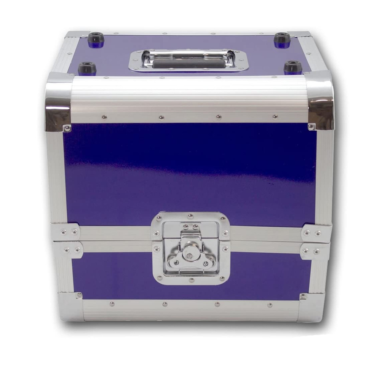 LP Plattencase PRO blau 50:50 Split, 80LPs | DJ Plattenkoffer für 80 Schallplatten LP Plattencase PRO blau 50:50 Split, 80LPs | DJ Plattenkoffer für 80 Schallplatten