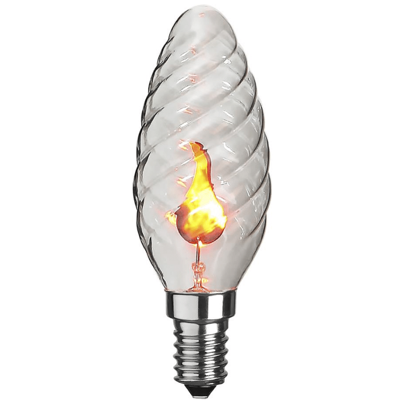 Kerzenlampe flackernd - E14 - 3W - Effektleuchtmittel