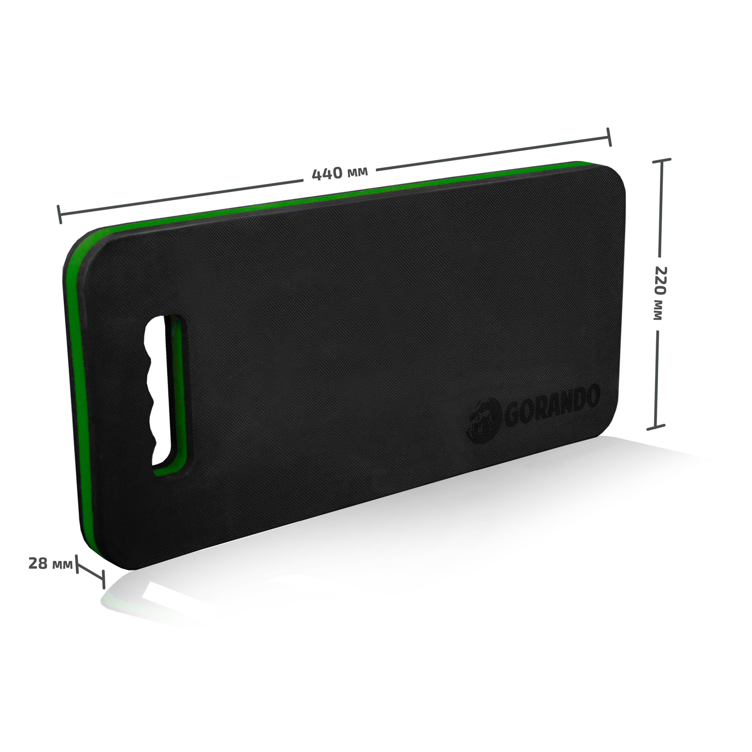 GORANDO® Premium EVA Kniekissen - 44x22cm - für Garten, Haus, Werkstatt - Kniepad - grün - 10er set GORANDO® Premium EVA Kniekissen - 44x22cm - für Garten, Haus, Werkstatt - Kniepad - grün - 10er set