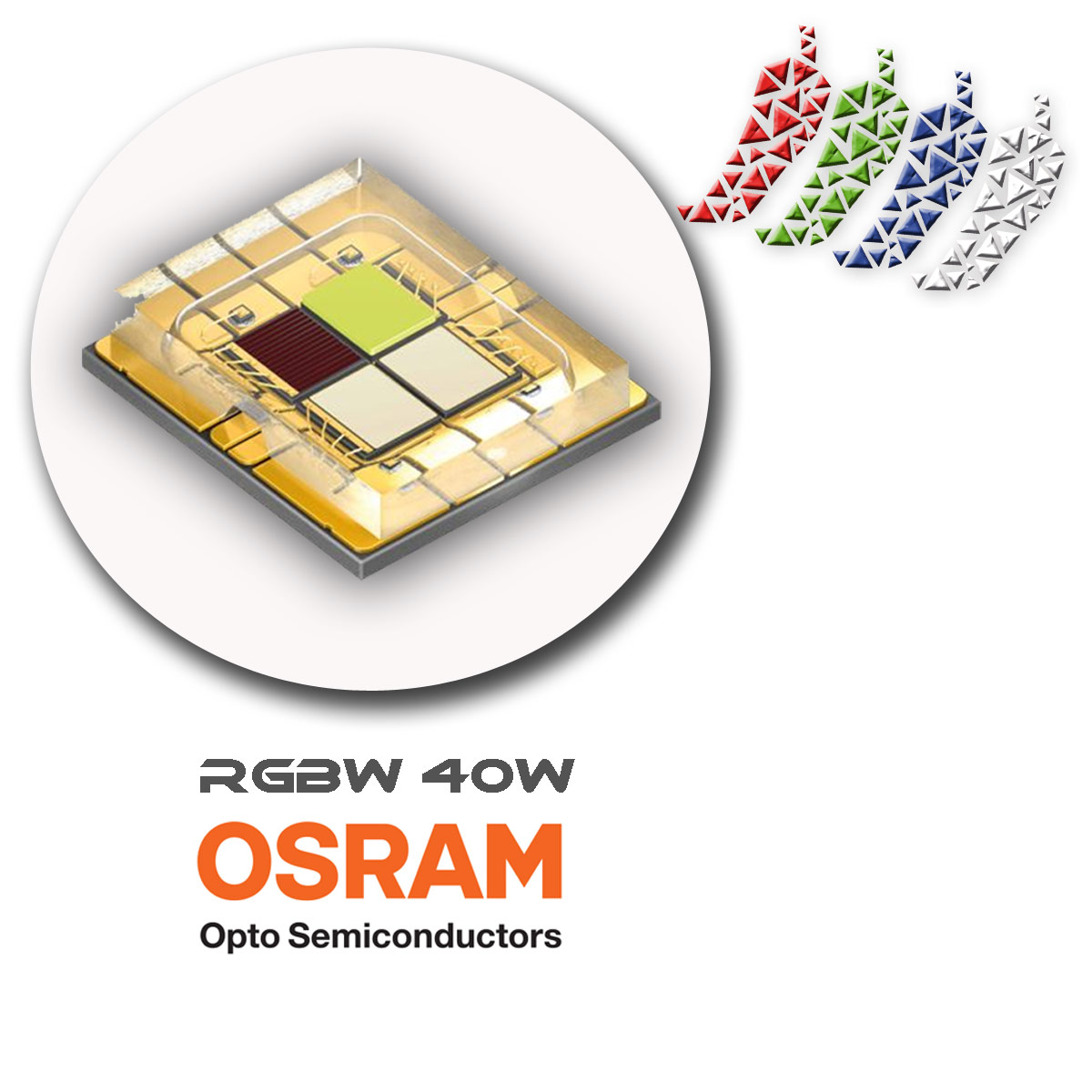 ACE-PAR-40-zoom - starker 40W Punktstrahler mit motorischem Zoom, DMX, 4° bis 29° Zoom Range, RGBW OSRAM LED Chip - Farbwechsel