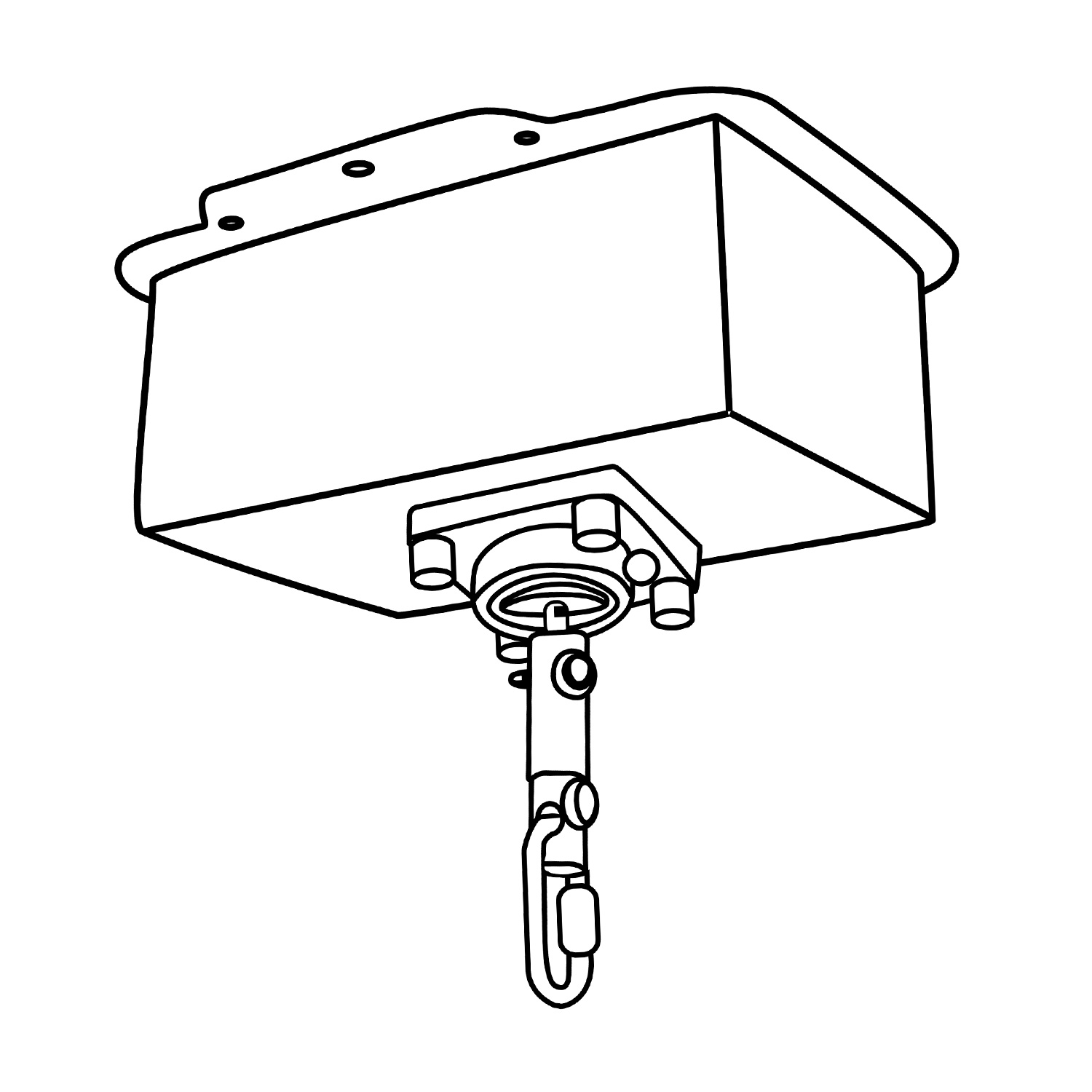 Spiegelkugel Motor MBM-150150DMX (150cm, 150kg) 0-5 U/min Spiegelkugel Motor MBM-150150DMX (150cm, 150kg) 0-5 U/min