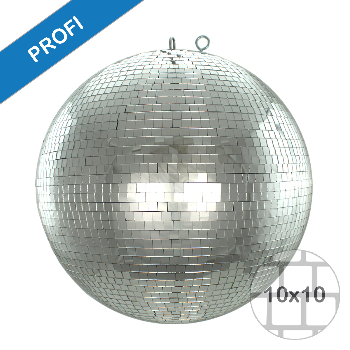 Spiegelkugel 40cm silber chrome- Diskokugel (Discokugel) Party Lichteffekt - Echtglas - mirrorball chrome silver color Spiegelkugel 40cm silber chrome- Diskokugel (Discokugel) Party Lichteffekt - Echtglas - mirrorball chrome silver color