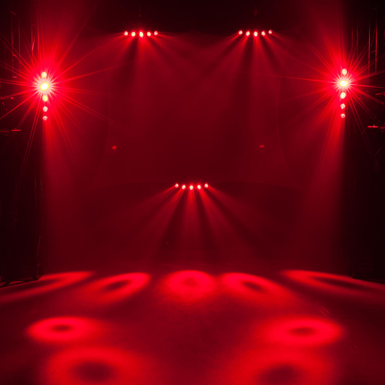 LED Hybrid Strahleneffekt - vollwertiger Party Lichteffekt mit Farben und Strahlen