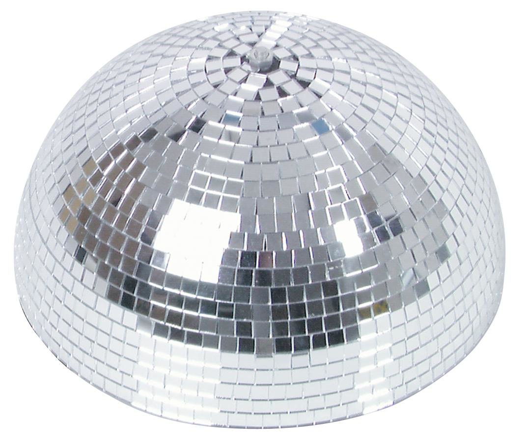 Spiegelkugel halb Halbkugel 30cm silber chrom- Diskokugel (Discokugel) Party Lichteffekt - Echtglas - mirrorball half safety silver chrome color Spiegelkugel halb Halbkugel 30cm silber chrom- Diskokugel (Discokugel) Party Lichteffekt - Echtglas - mirrorball half safety silver chrome color