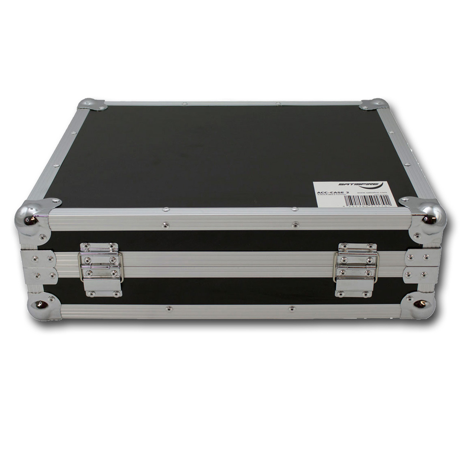 ACC-2 Universal Transportkoffer | Flightcase mit Würfelschaumstoff | SATISFIRE (530x438x152mm)