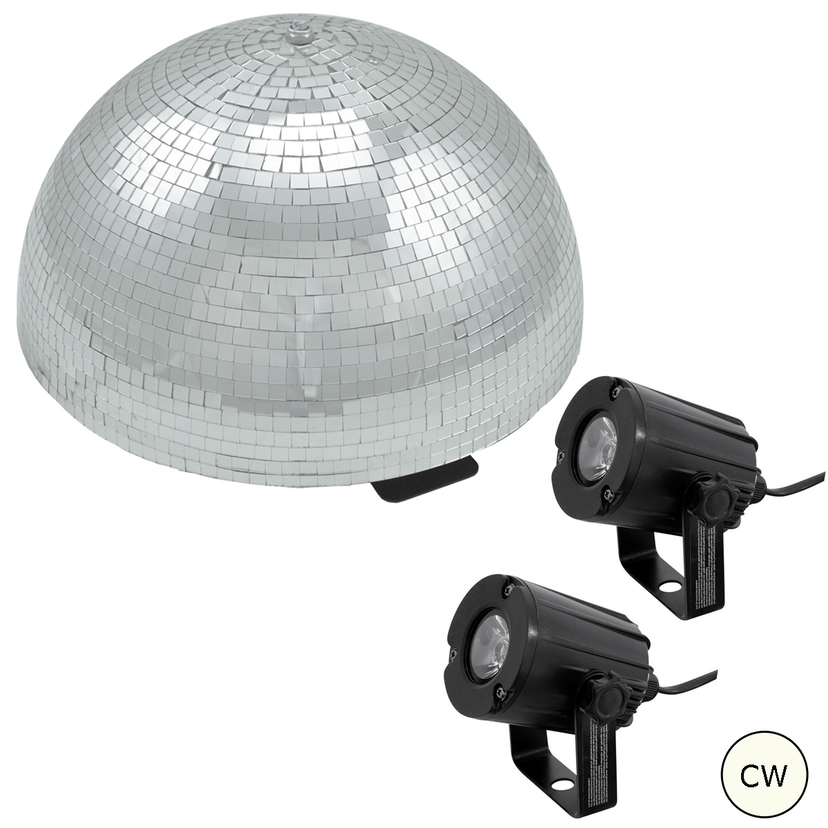 Spiegelkugel Komplettset - Discokugel, Motor, Pinspot, Montagematerial für Diskokugel - Mirrorball Set - Partyset Spiegelkugel Komplettset - Discokugel, Motor, Pinspot, Montagematerial für Diskokugel - Mirrorball Set - Partyset