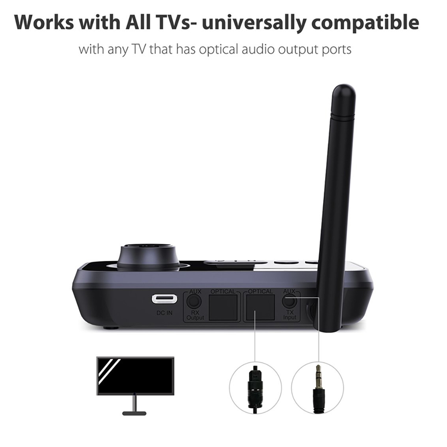 Bluetooth 5.0 Transceiver BDT-5.0 - Empfänger und Sender Bluetooth 5.0 Transceiver BDT-5.0 - Empfänger und Sender