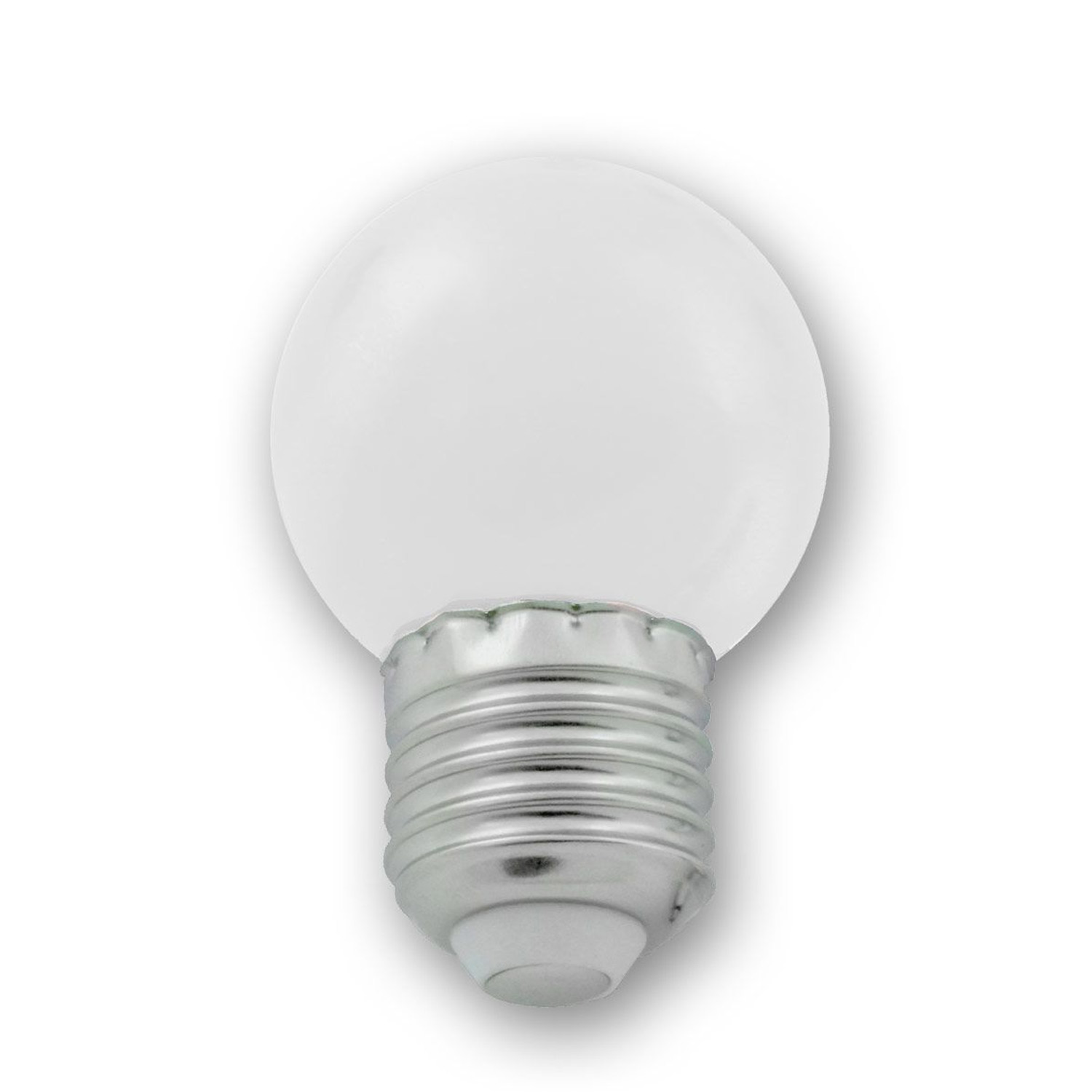 Illu-/Partylichterkette 10m - Außenlichterkette grün - Made in Germany- 10 kaltweiße LED Kugellampen