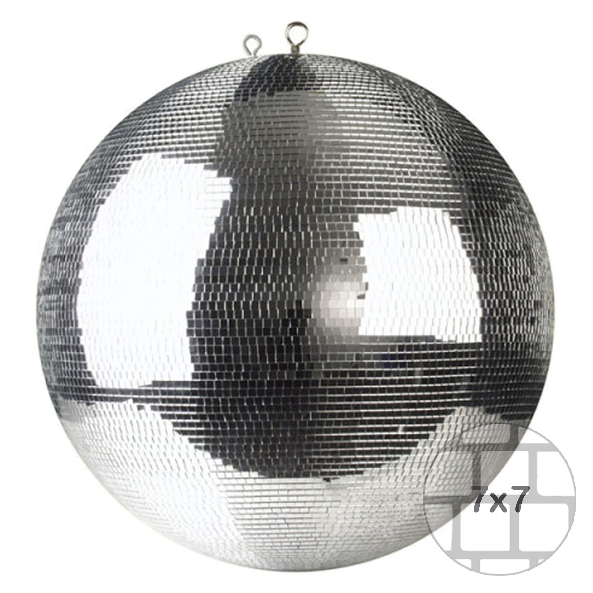 Spiegelkugel 50cm silber chrom- Diskokugel (Discokugel) Party Lichteffekt - Echtglas - mirrorball safety chrome color Spiegelkugel 50cm silber chrom- Diskokugel (Discokugel) Party Lichteffekt - Echtglas - mirrorball safety chrome color