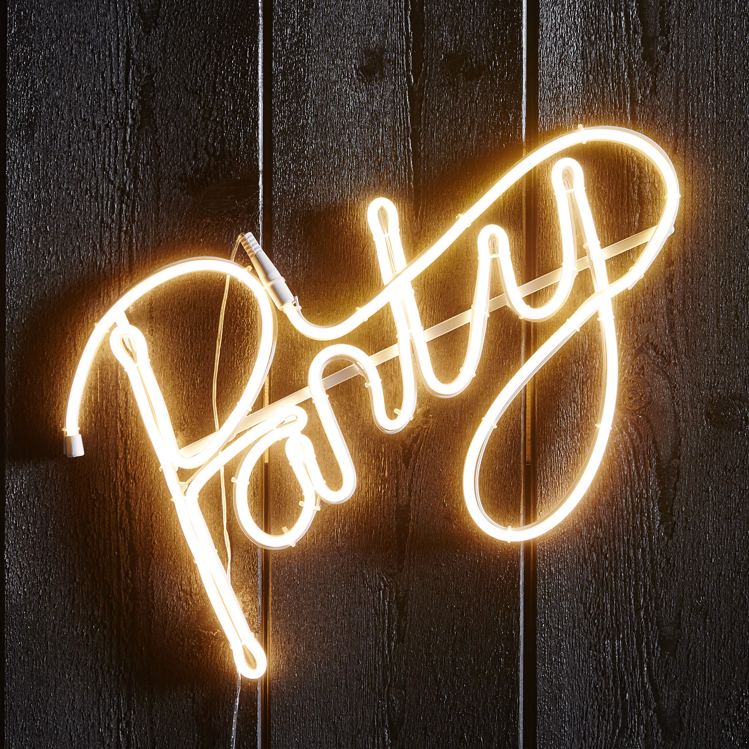 LED Silhouette "Party" - Flatneon - 305 LED - H: 31cm - outdoor - warmweiß LED Silhouette "Party" - Flatneon - 305 LED - H: 31cm - outdoor - warmweiß