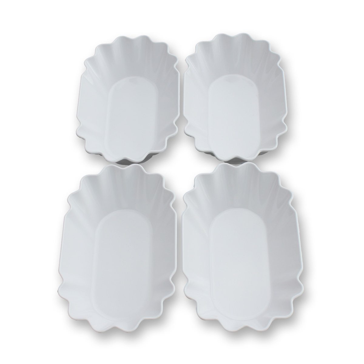 4 x Pommesschale Mehrweg - bruchsicheres Melamin 16,5x9,8x4cm - spülmaschinenfest 4 x Pommesschale Mehrweg - bruchsicheres Melamin 16,5x9,8x4cm - spülmaschinenfest