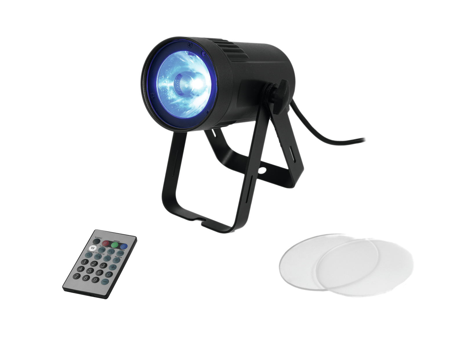 15W Hochleistungs Pinspot - Farbwechsel Punktstrahler - RGBW - DMX- Fernbedienung - Spot Wash Beam 15W Hochleistungs Pinspot - Farbwechsel Punktstrahler - RGBW - DMX- Fernbedienung - Spot Wash Beam