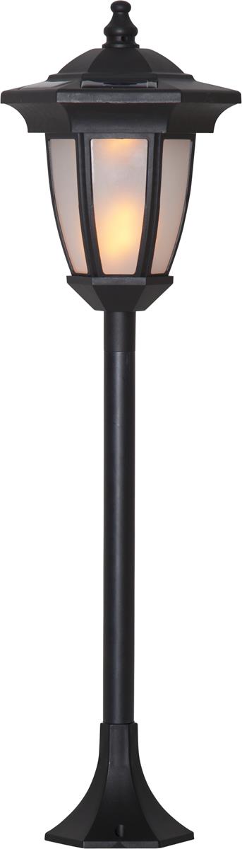 LED Solar Laterne "Flame" - 4in1 - Tisch/Boden/Wand - gelbe LED - Dämmerungssensor - schwarz LED Solar Laterne "Flame" - 4in1 - Tisch/Boden/Wand - gelbe LED - Dämmerungssensor - schwarz