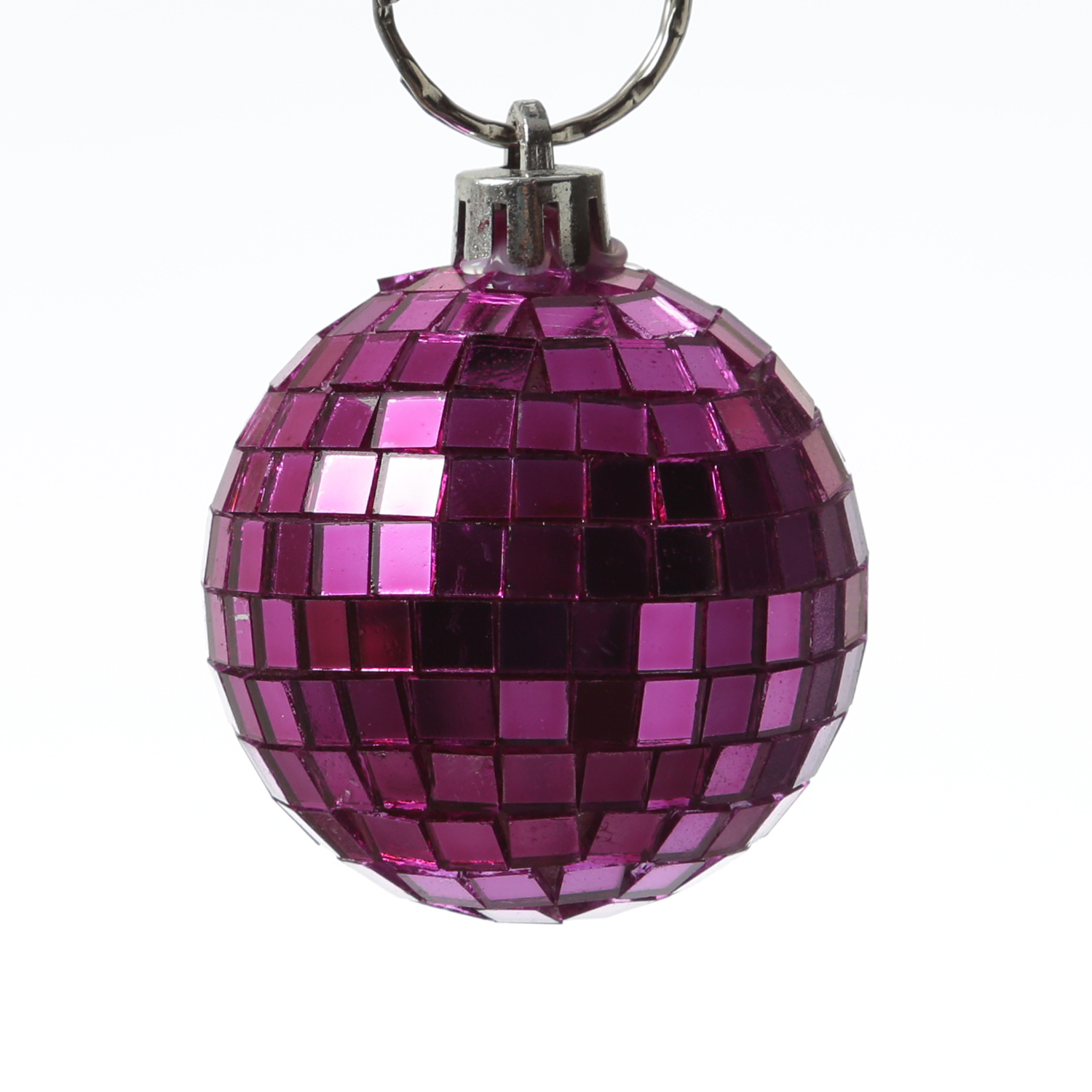 Spiegelkugel 5cm pink- Discokugel Echtglas zur Dekoration