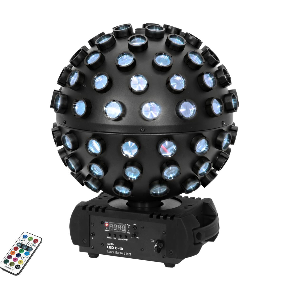 MULTI BALL Lichteffekt - LED + Lasereffet in einem - extrem raumfüllend