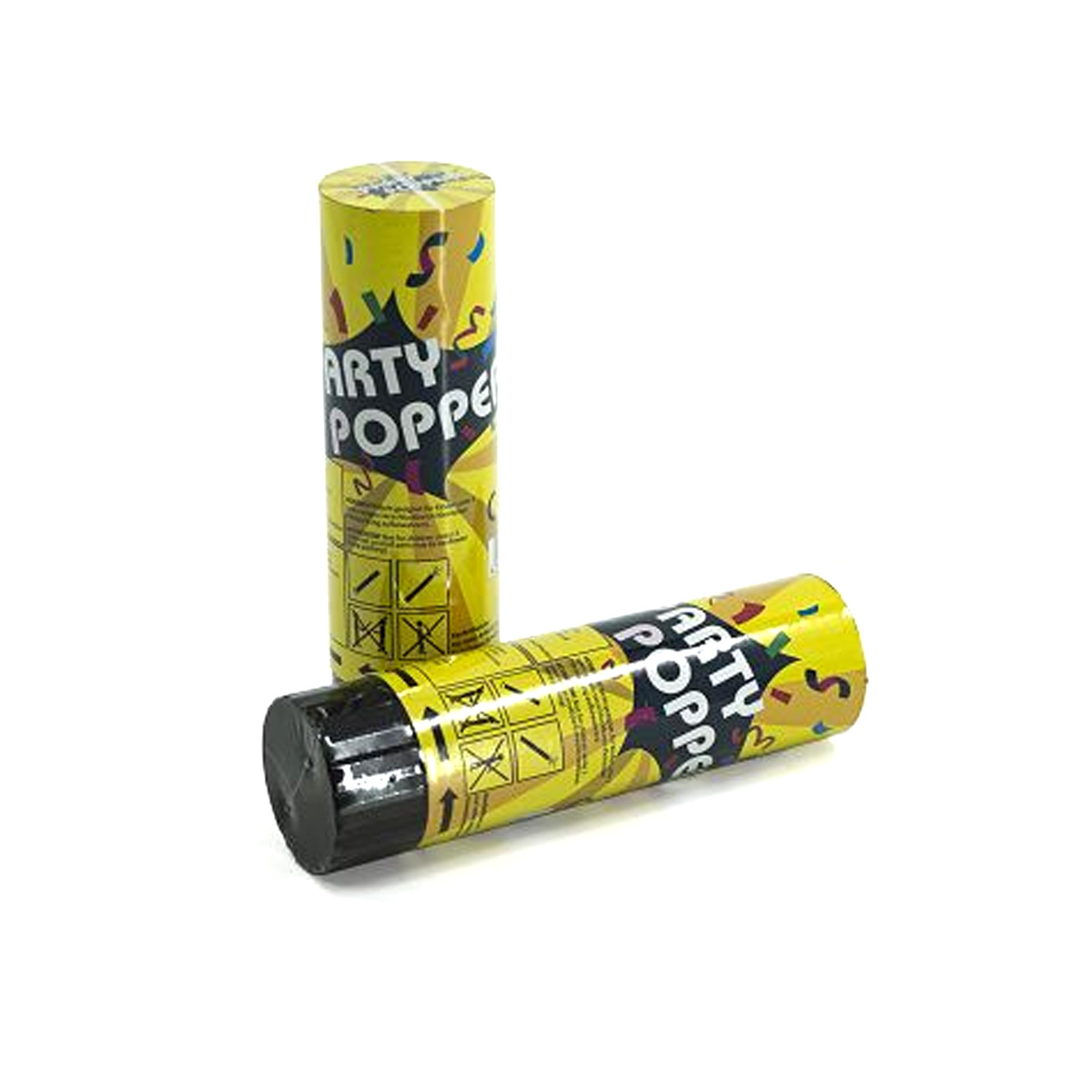 Party Popper, Konfetti Shooter 15,5cm - Schussweite 2-3m Party Popper, Konfetti Shooter 15,5cm - Schussweite 2-3m