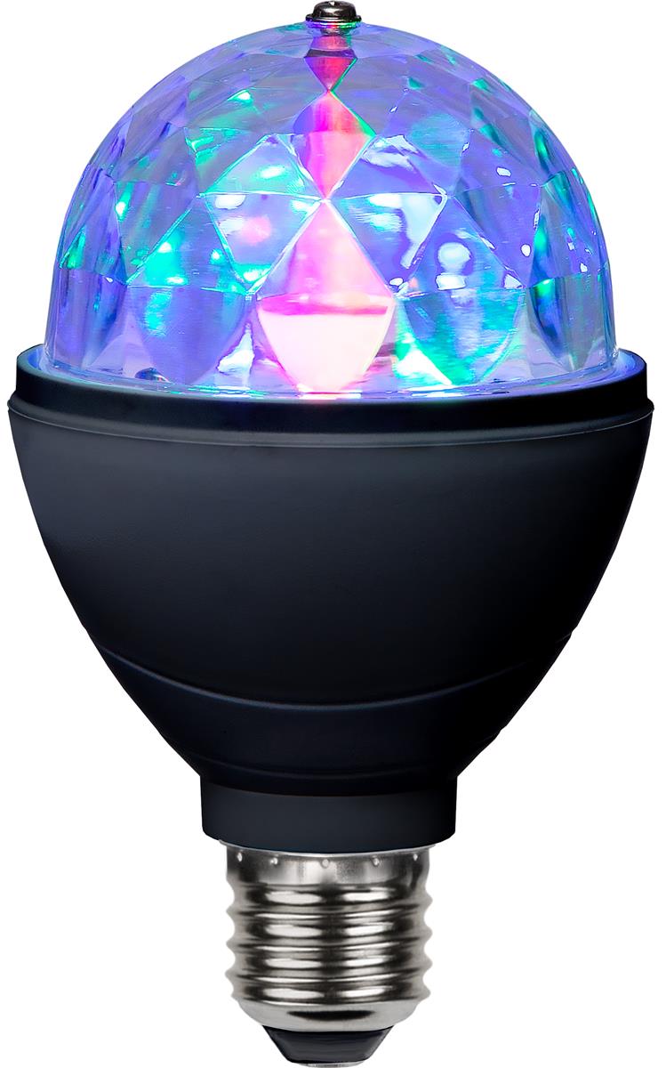 PARTY LAMP - E27 Fassung - einfacher, raumfüllender LED Partyeffekt - RGB Farben