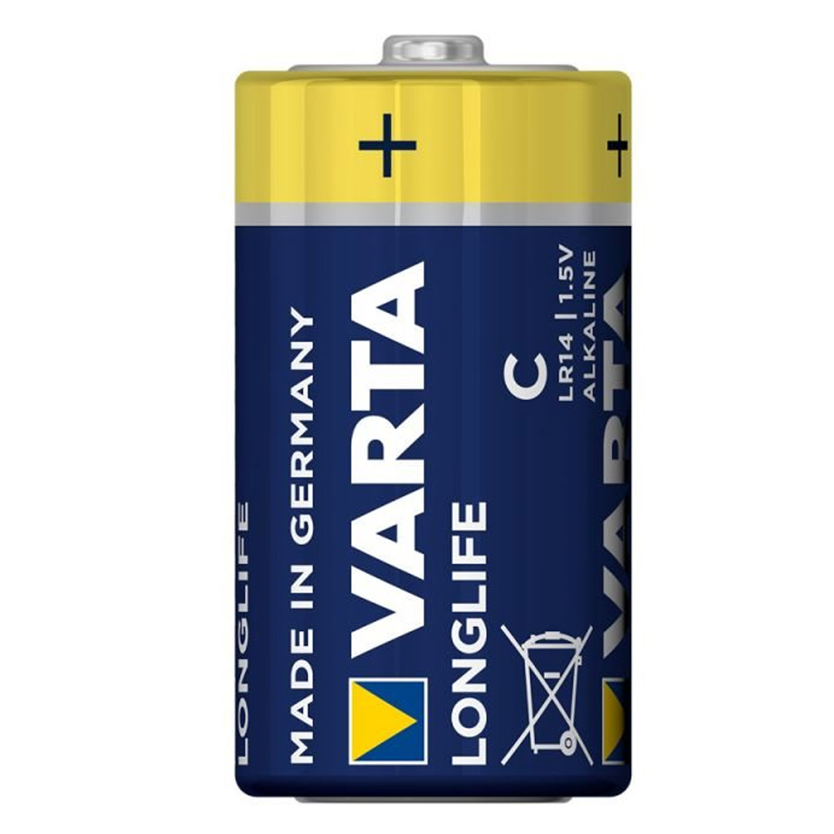 Varta Batterie Baby C - 2 Stück - Typ: LR14 - 1,5V - Long LIFE Varta Batterie Baby C - 2 Stück - Typ: LR14 - 1,5V - Long LIFE
