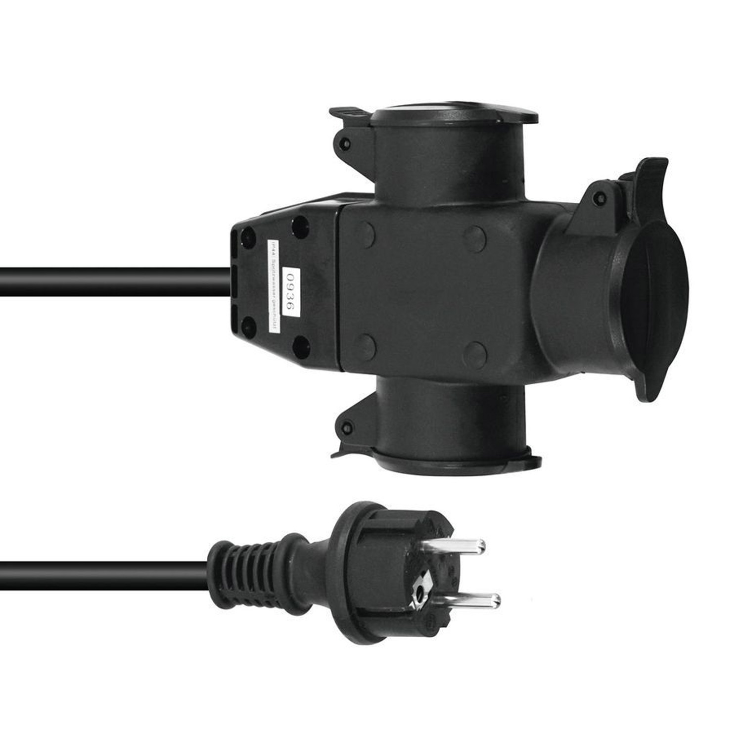 Stromkabel 3m / Verlängerung | 3-Fach | Schutzkontakt | Outdoor | 3x15mm² Stromkabel 3m / Verlängerung | 3-Fach | Schutzkontakt | Outdoor | 3x15mm²